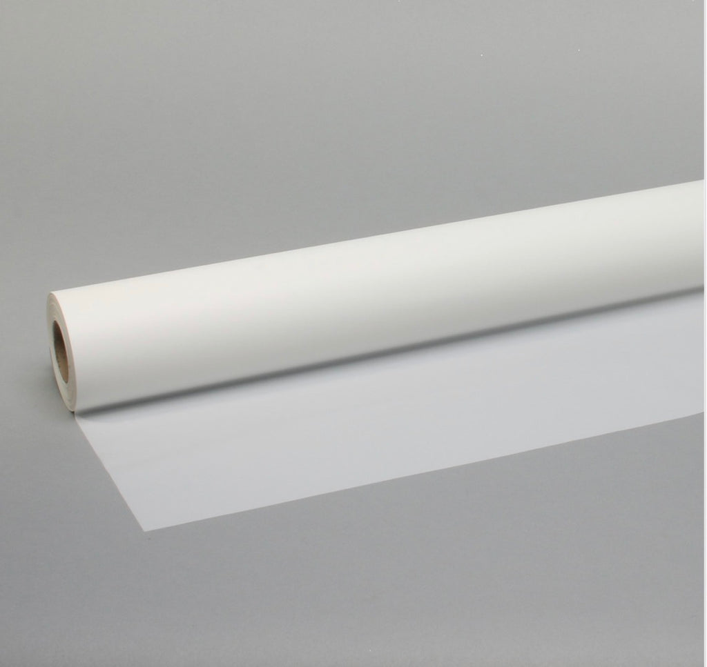 White Frosted Cellophane Florist Paper 80cm x 100m