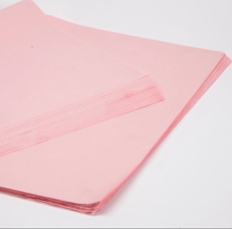 TISSUE PAPER 500 X 750mm (17gsm) X 240 SHEETS Pink