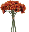 30cm MINI GERBERA BUNDLE ORANGE