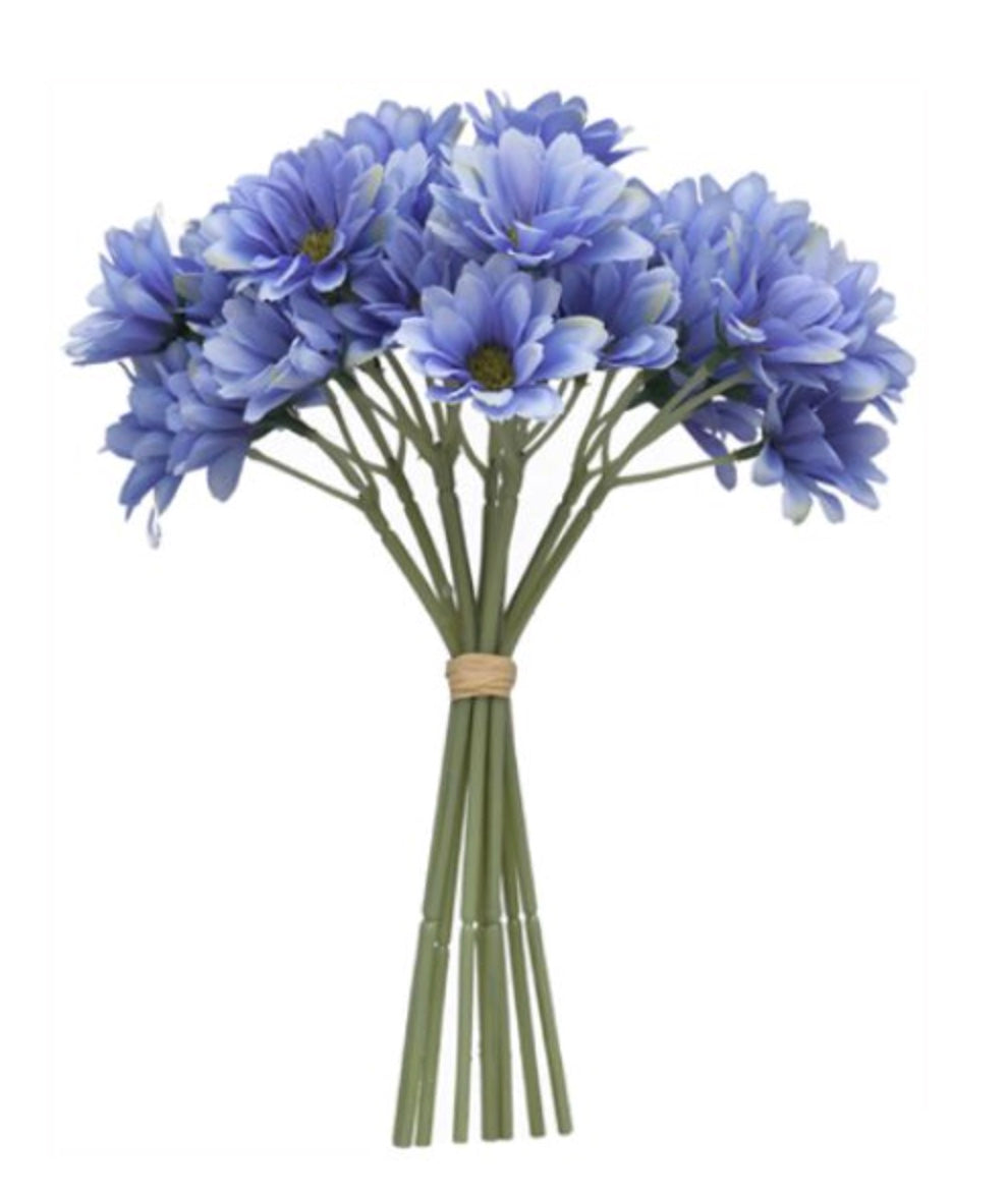 30cm MINI GERBERA BUNDLE LILAC